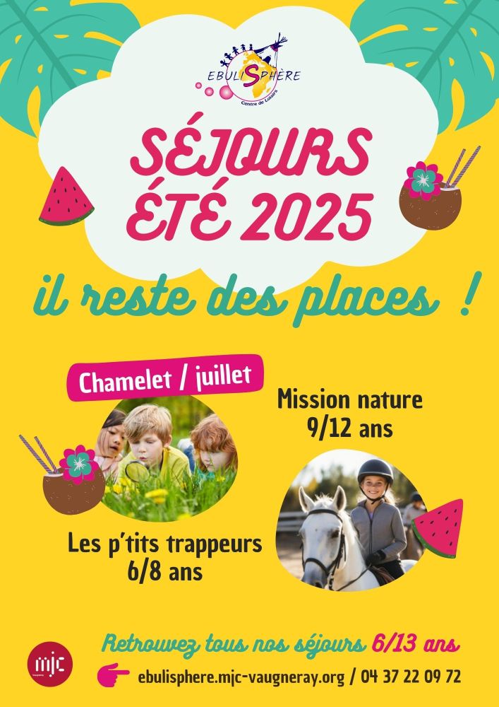 Séjours été 2025