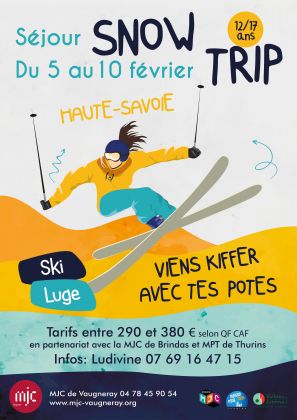 Séjour ski 2023 Ados