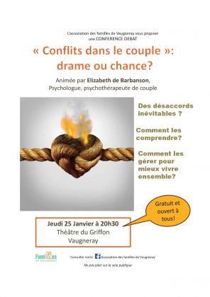 Conflits dans le couple: Drame ou Chance ?