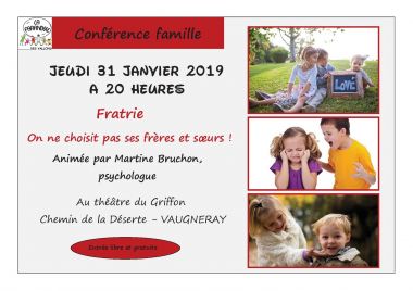 Fratrie - On ne choisit pas ses frères et soeurs !