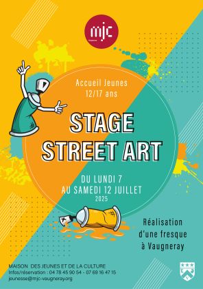 Stage Street art 12/17 ans