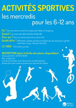 CCVL Activités sportives