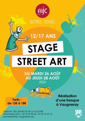Stage Street art 12/17 ans