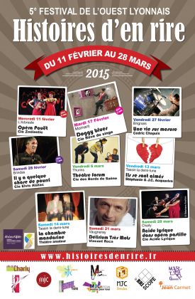 Affiche du festival Histoires d'en rire 2015