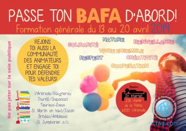 BAFA - Session générale Avril 2019