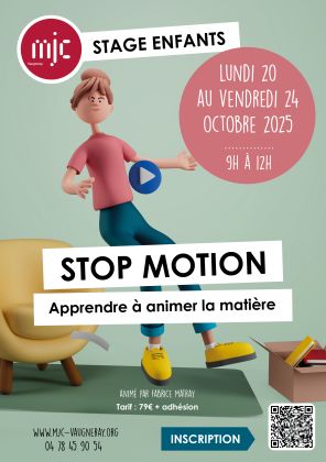 Stage Stop motion enfants