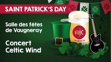 Fête de la Saint Patrick 16 mars