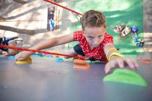 Escalade enfants