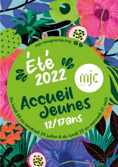 Vacances Été 2022 Jeunes 12/17 ans