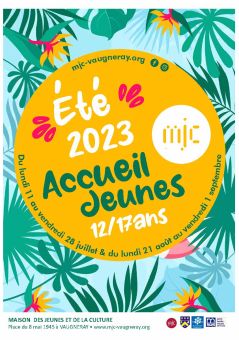 Vacances d'été 2023 Jeunes 12/17 ans