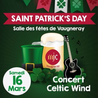 Fête de la Saint Patrick 16 mars