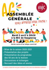 Assemblée Générale de la MJC 2022